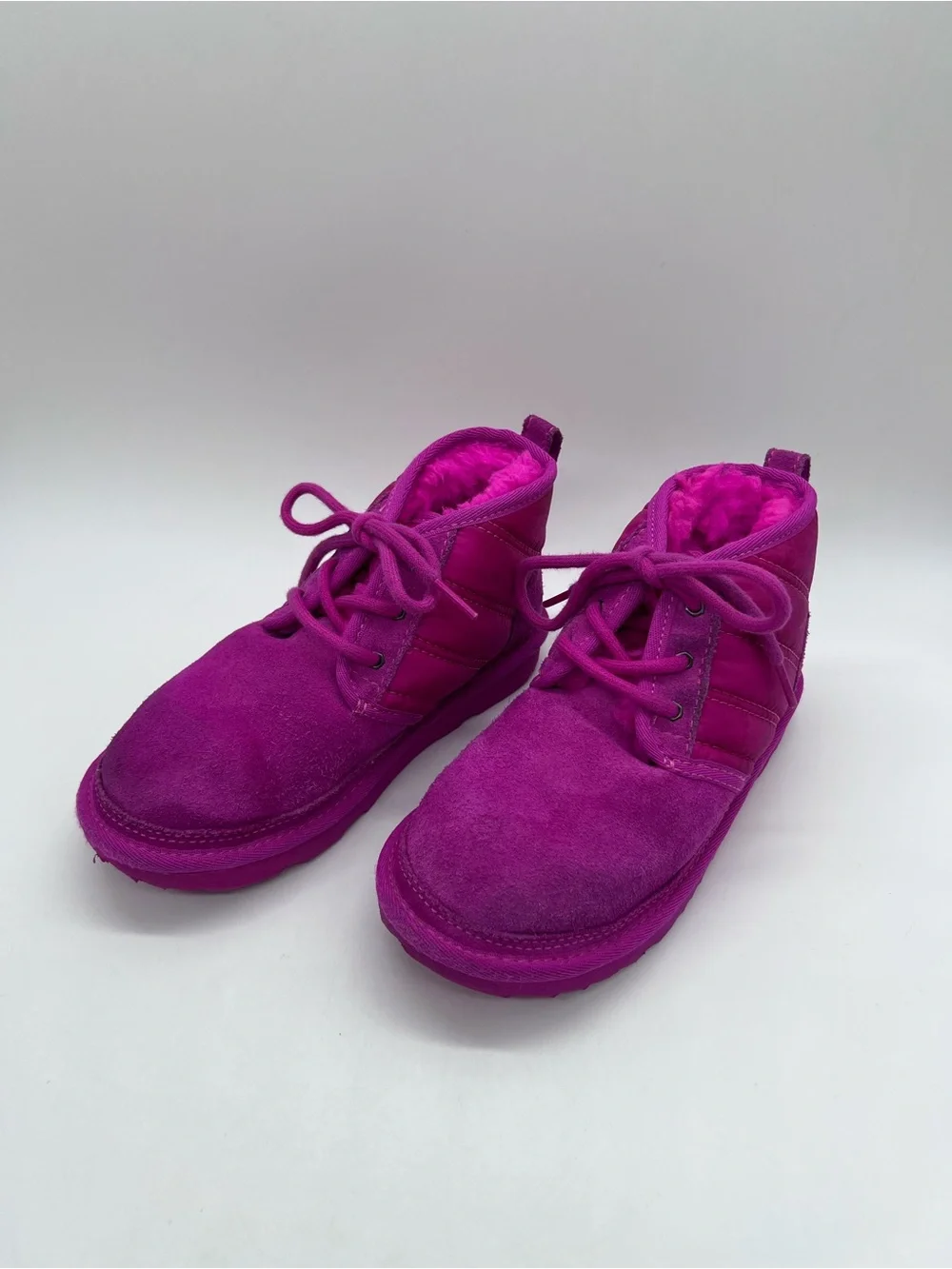 UGG Neumel II LTA Hot Pink Suede Bootie Unisex Size Little Kids 1
